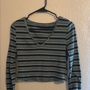 SHEIN  Fitted Crop Blouse